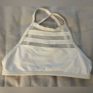 No Boundaries Large Mesh Panel Bikini Top